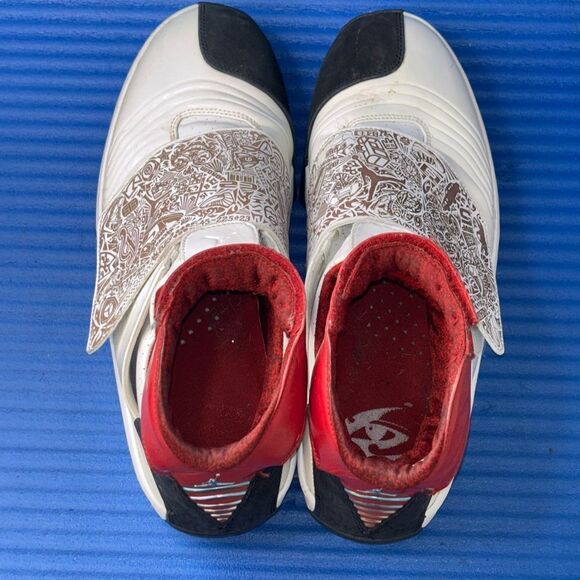 Size 12- Men’s Nike Air Jordan XX 20 Original White Varsity Red Black 2005 RARE - Picture 5 of 8